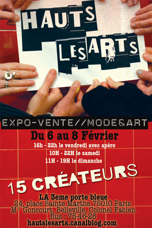 Flyer expo fevrier 2008