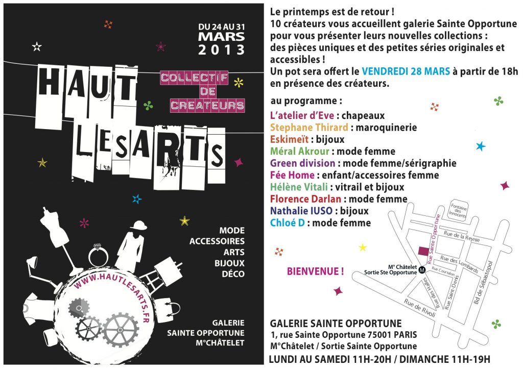 Expo Haut les Arts - Mars 2013